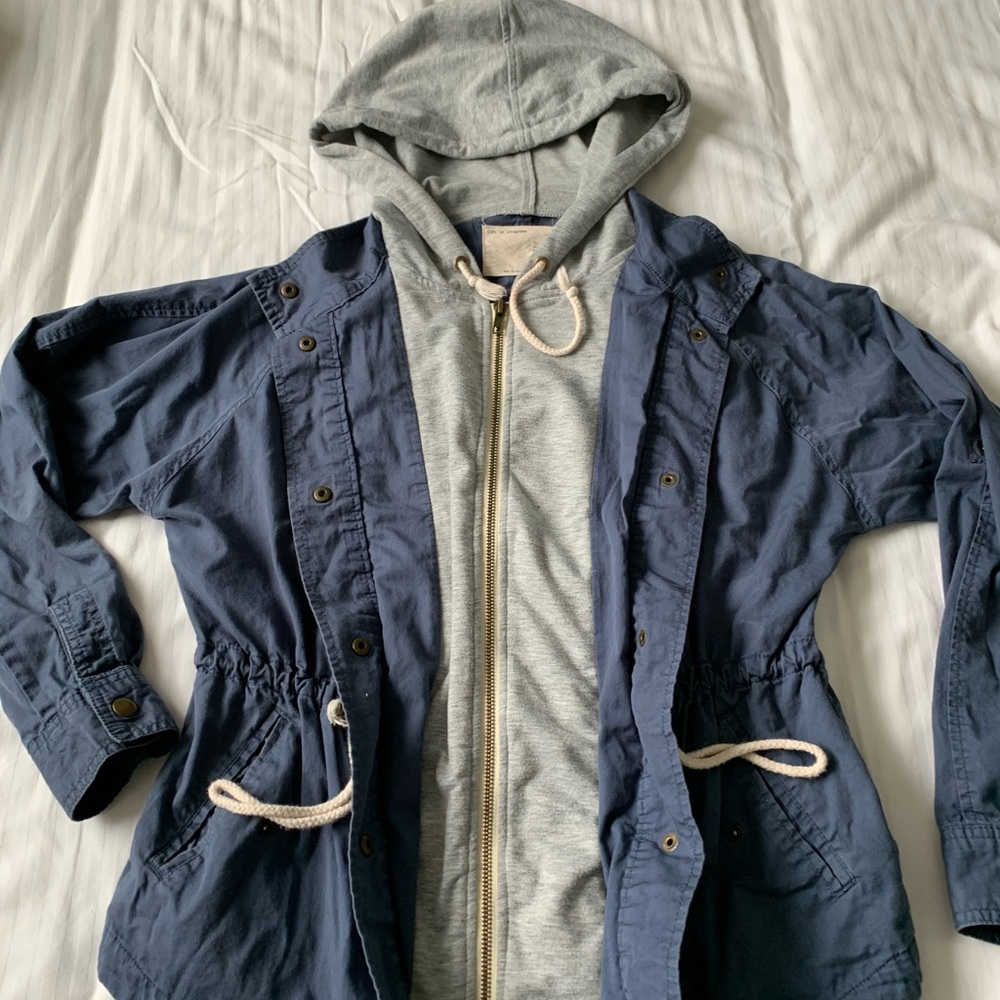Sweater lined jacket